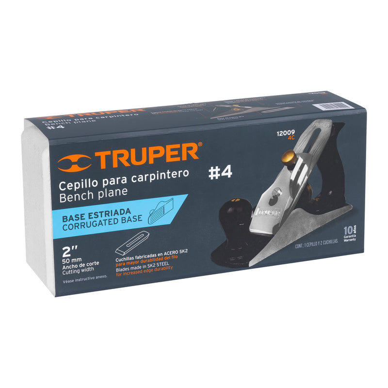 Cepillo Carpintero Estriado Corte De 2" Truper 4C