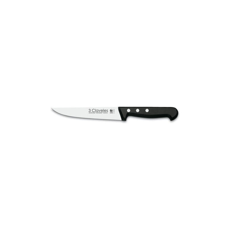 Cuchillo Cocina 15.5 Cms Mango Abs Acero Inoxidable Pom