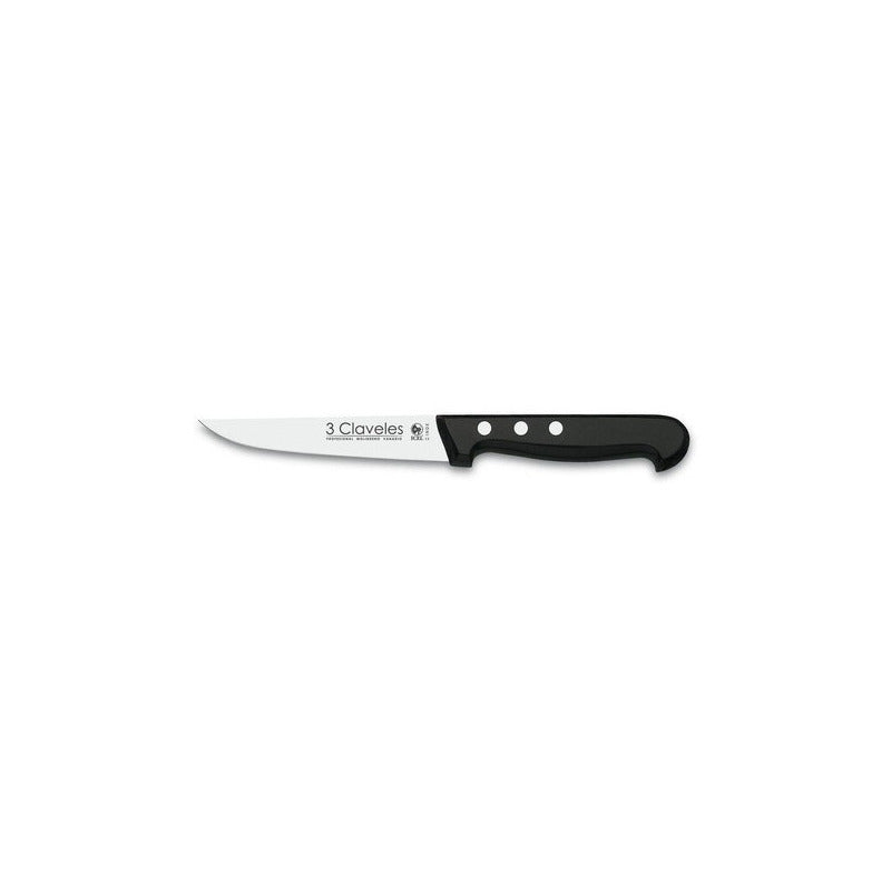 Cuchillo Cocina 3 Claveles 13.5cms Mango Abs Inoxidable Pom