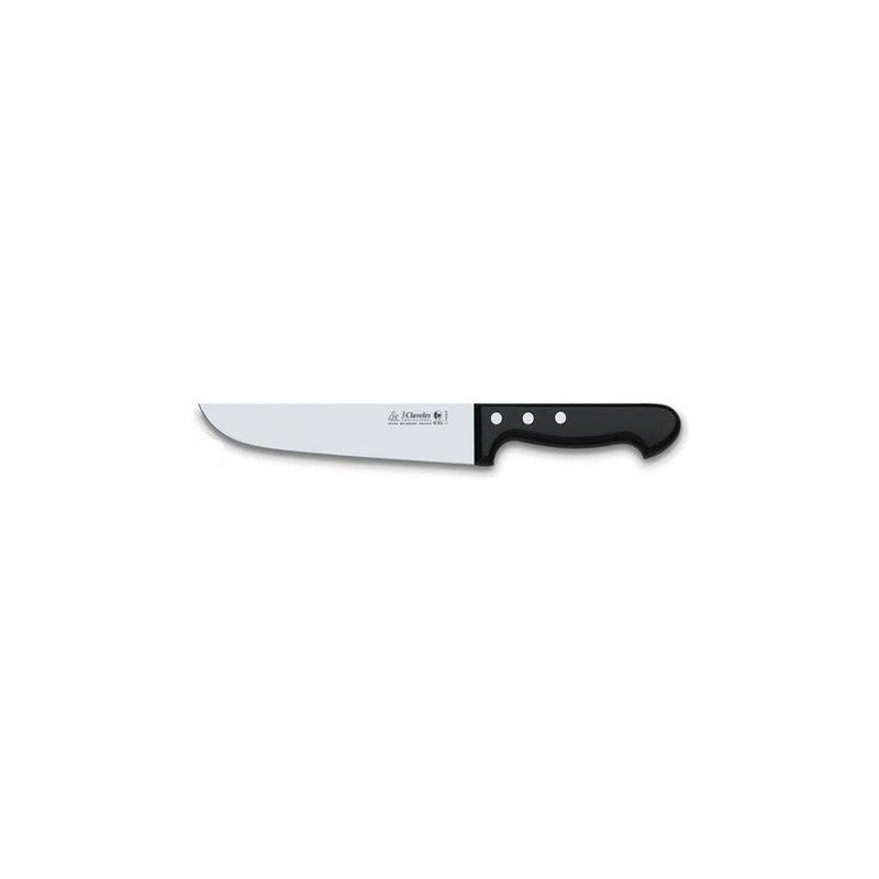 Cuchillo Carnicero 3 Claveles 25 Cms Mango Abs Inoxidable Po