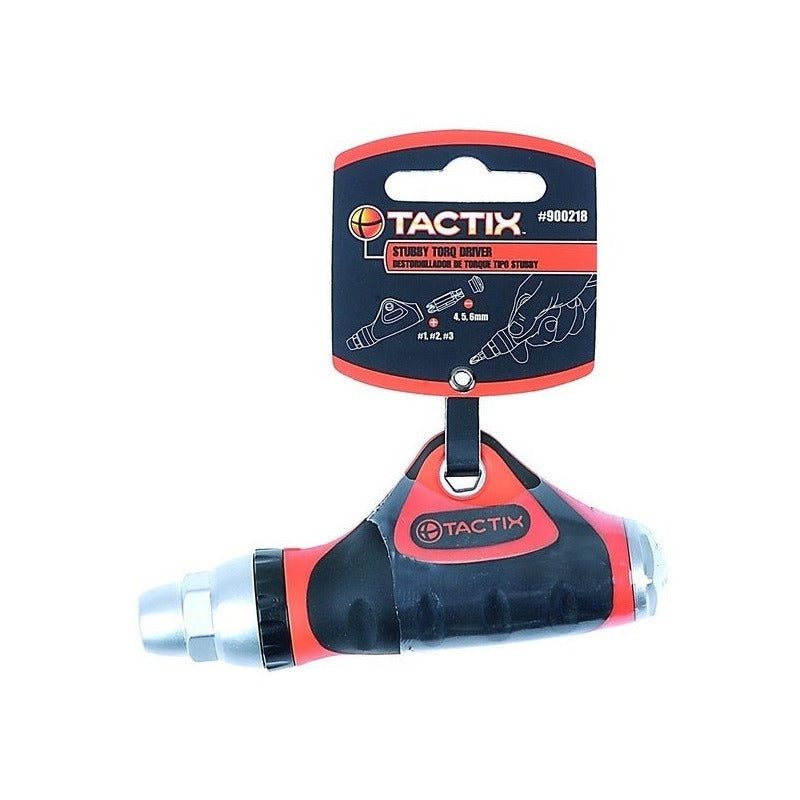 Destornillador De Torque C/puntas Tactix 6 Piezas 900218