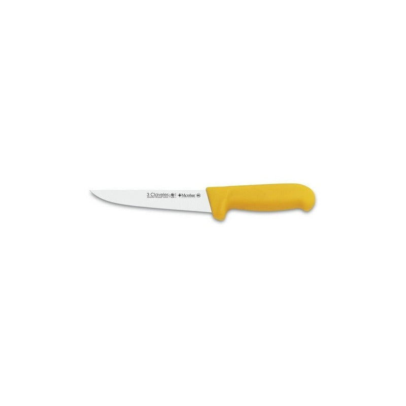 Cuchillo Verduras 10 Cms Antibacteriano Proflex Amarillo